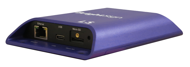 Mediaplayer BrightSign 1080p@60Hz, Netzwerk, USB LS423